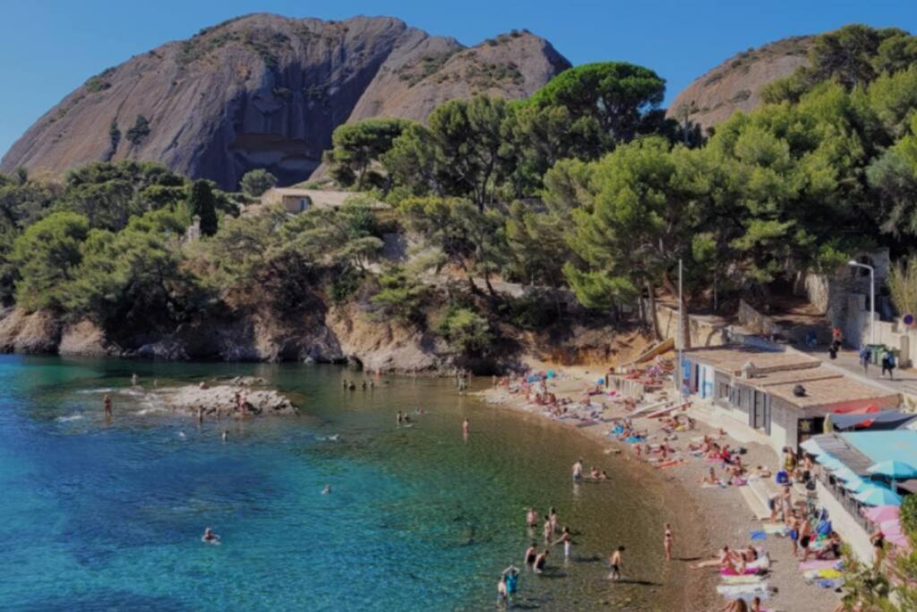 La Ciotat Beau T3, Mer, Centre, Climatisation, Parking Prive Gratuit Zewnętrze zdjęcie