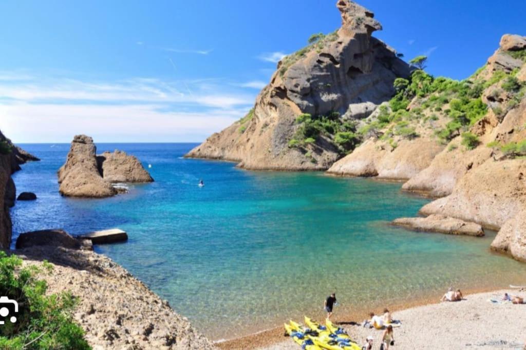 La Ciotat Beau T3, Mer, Centre, Climatisation, Parking Prive Gratuit Zewnętrze zdjęcie